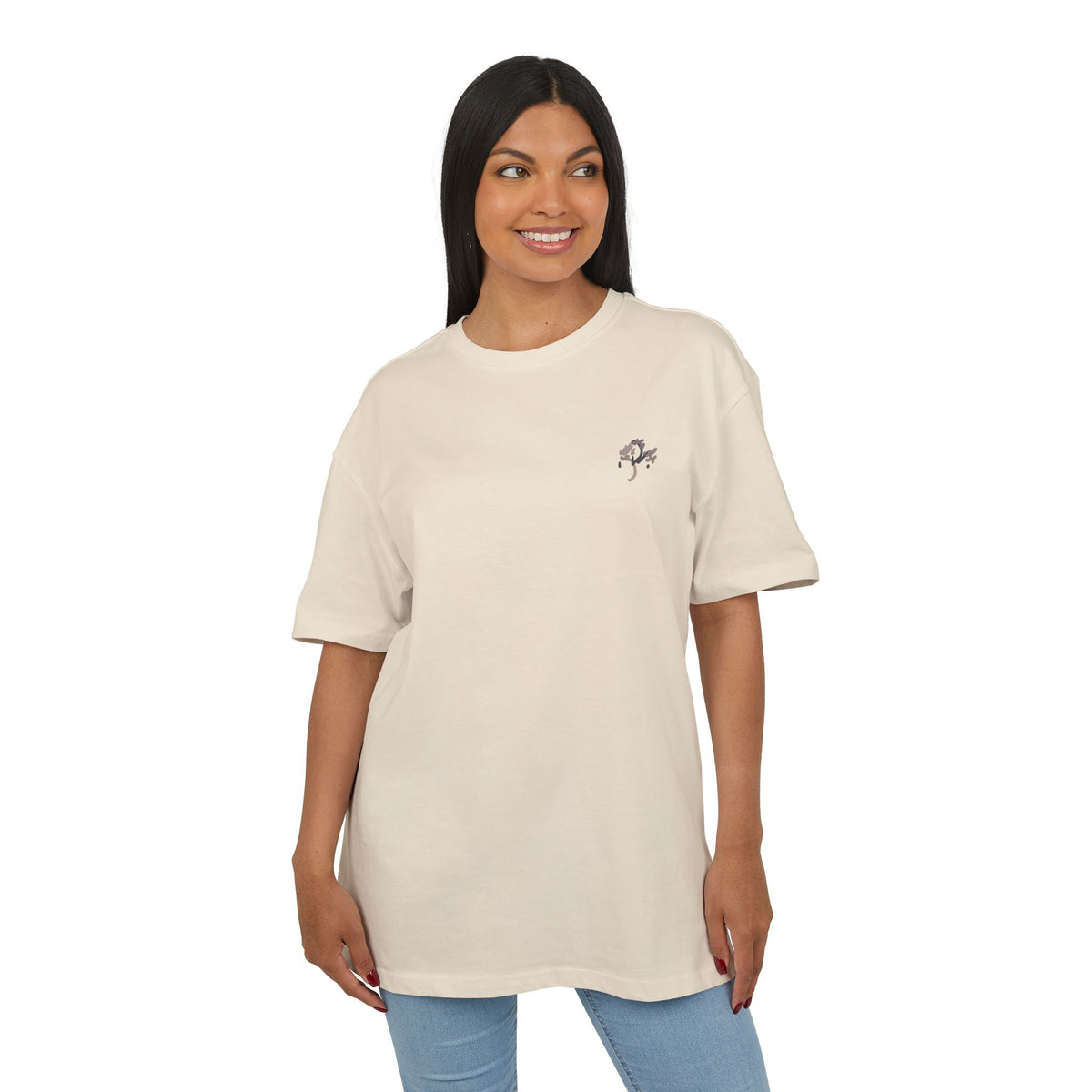 Pale Coffee Heavy Oversize Tee