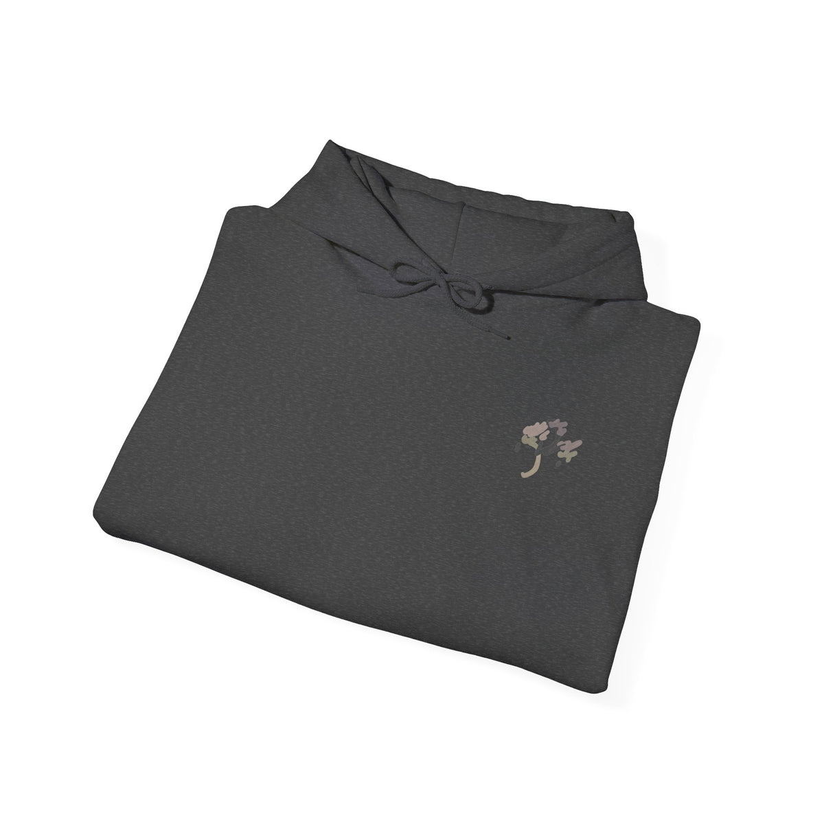 Pale Skiing Heavy Blend™ Hooded Sweatshirt — Dark Heather