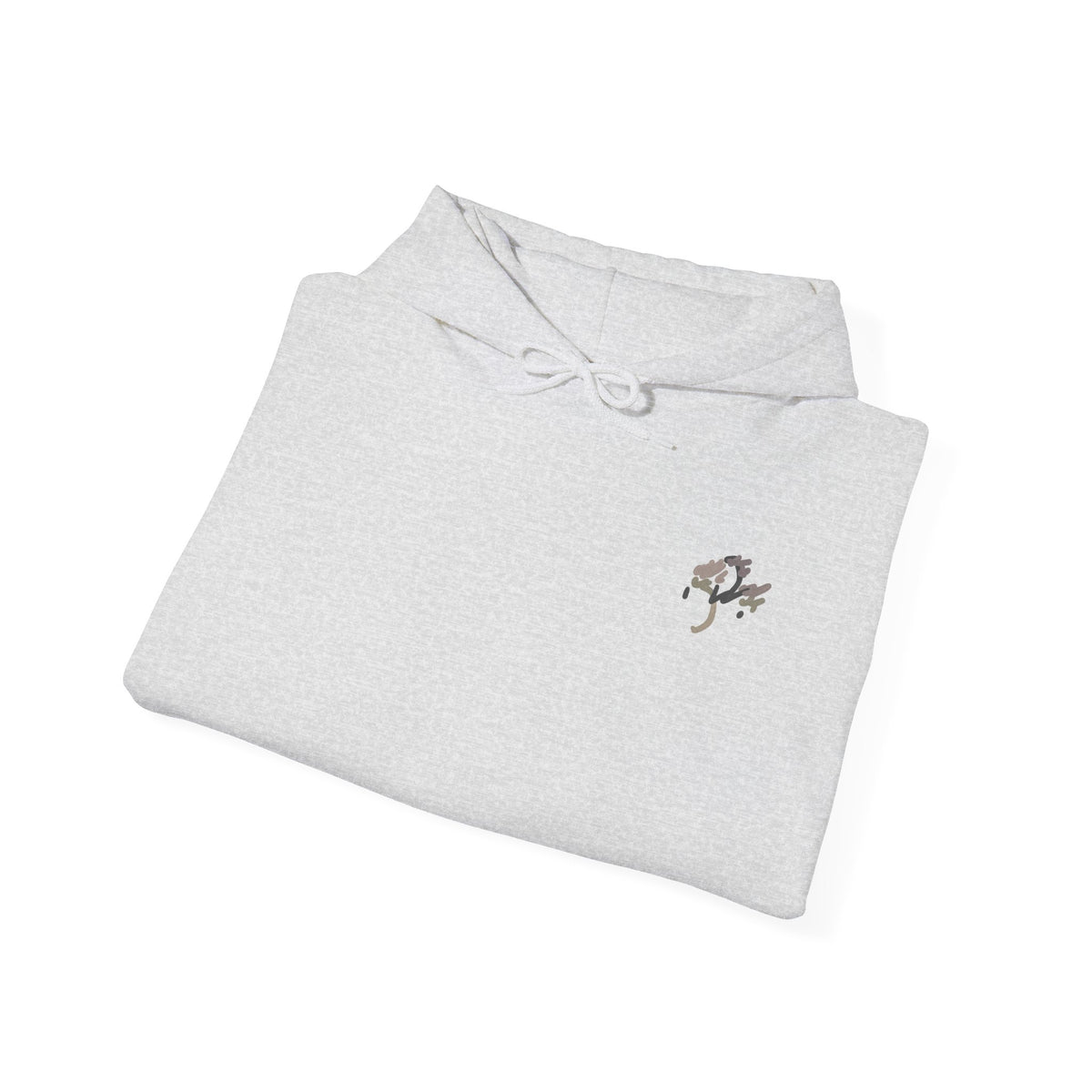 Pale Skiing Heavy Blend™ Hooded Sweatshirt — Ash